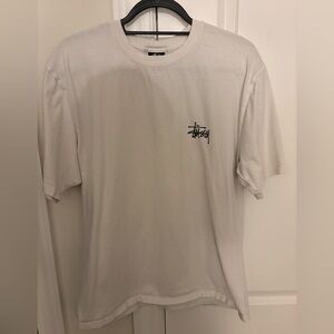 Stussy White Short Sleeve